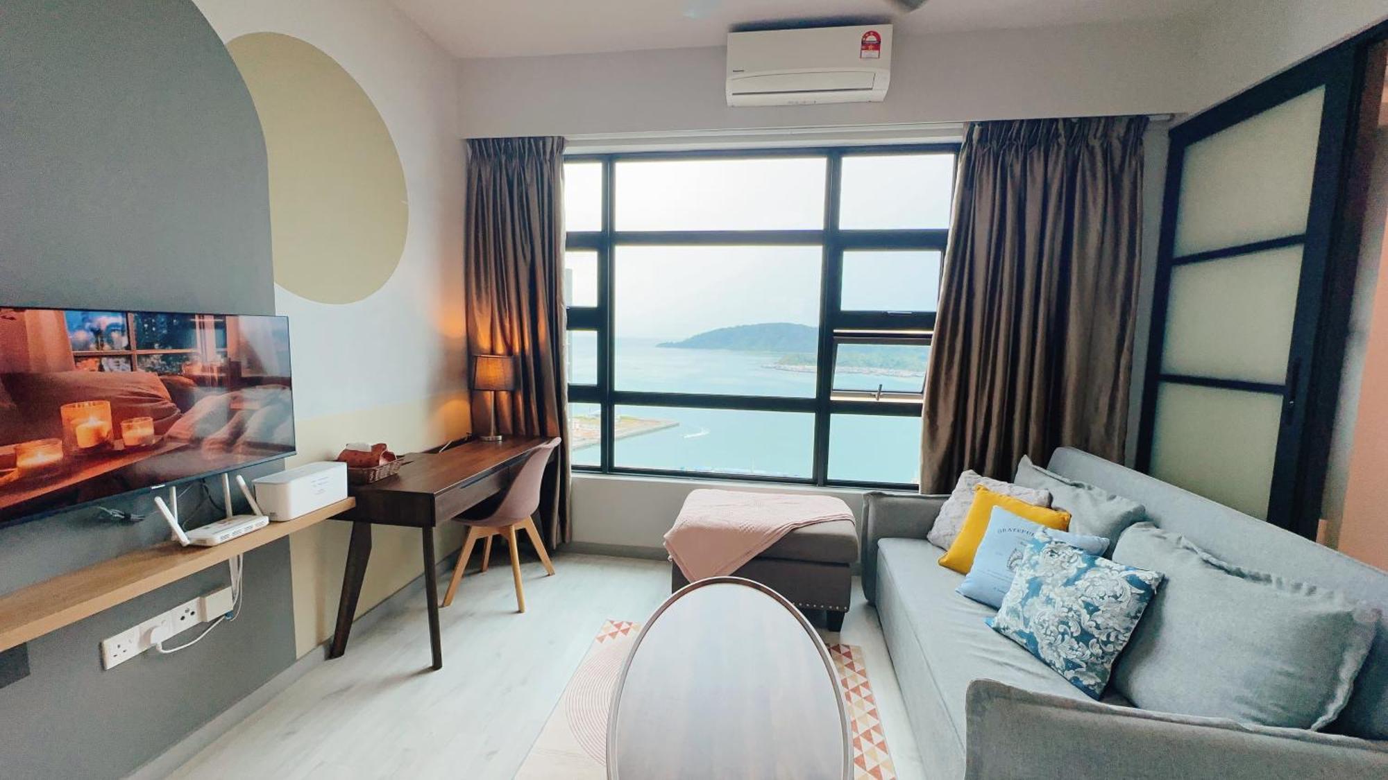 Mango House6-highest Floor I Biggest Unit I Seaview I Waterfilter I Wifi-jq Pangsapuri *
