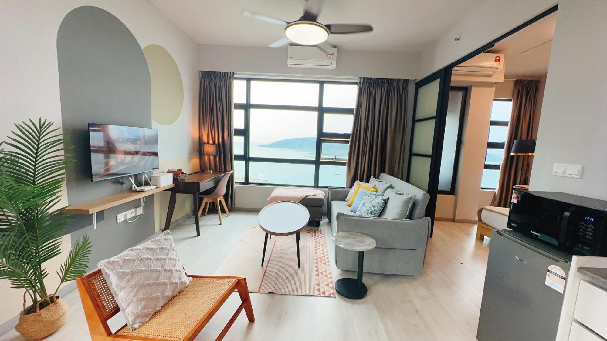 Mango House6-highest Floor I Biggest Unit I Seaview I Waterfilter I Wifi-jq * Kota Kinabalu