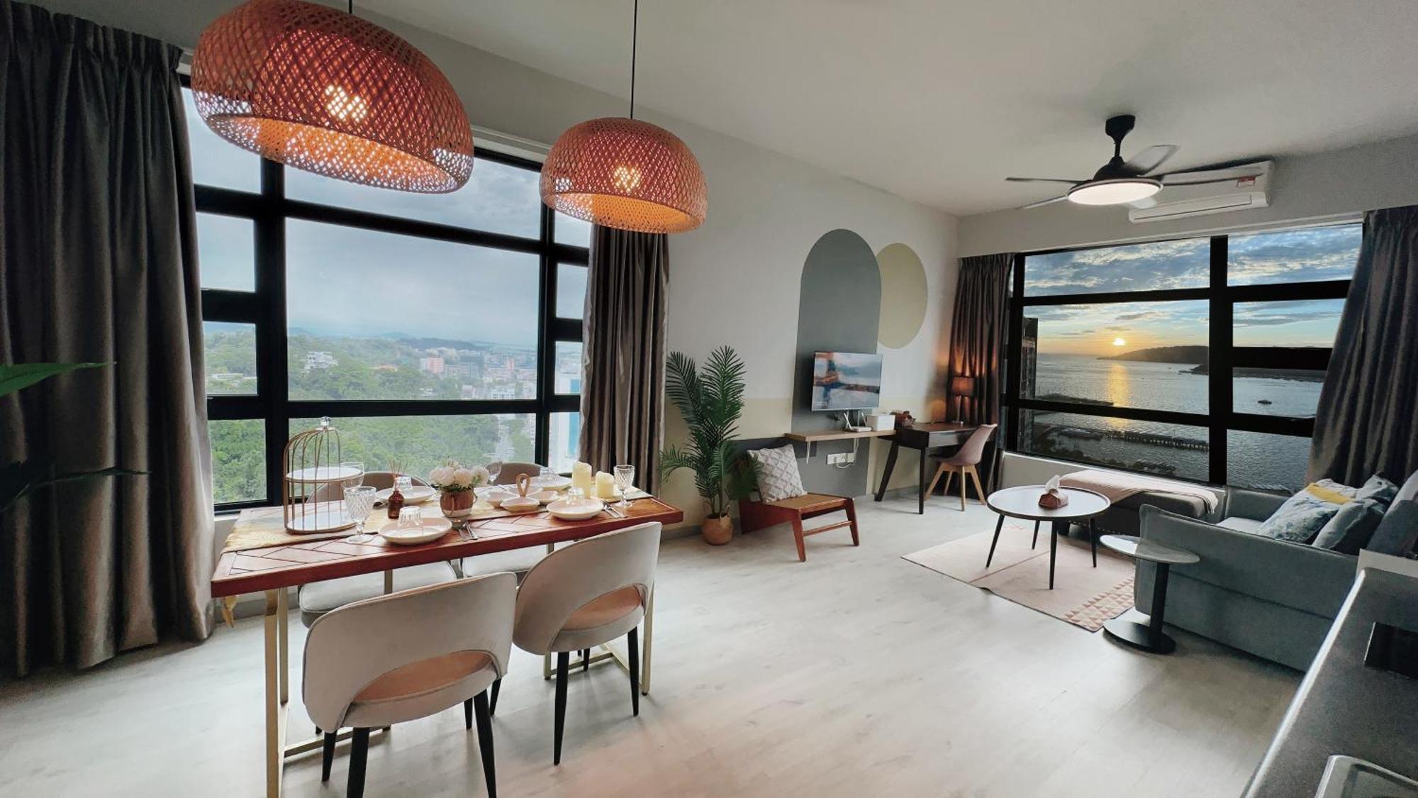 Apartment Mango House6-highest Floor I Biggest Unit I Seaview I Waterfilter I Wifi-jq *